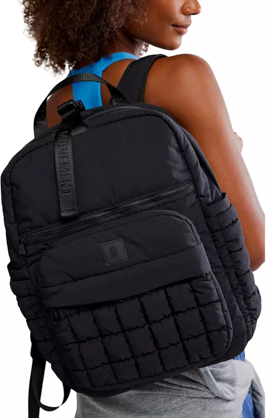 FREE PEOPLE MOVEMENT QUILTED PACK BLACK