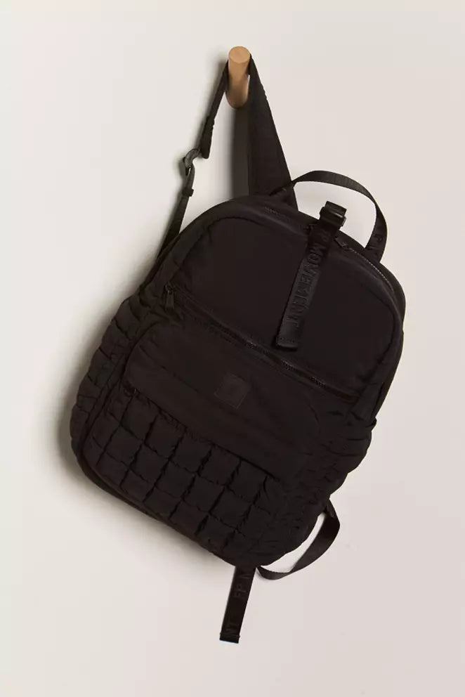 FREE PEOPLE MOVEMENT QUILTED PACK BLACK