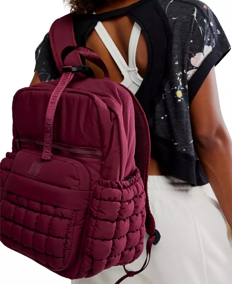FREE PEOPLE MOVEMENT QUILTED PACK MULBERRY