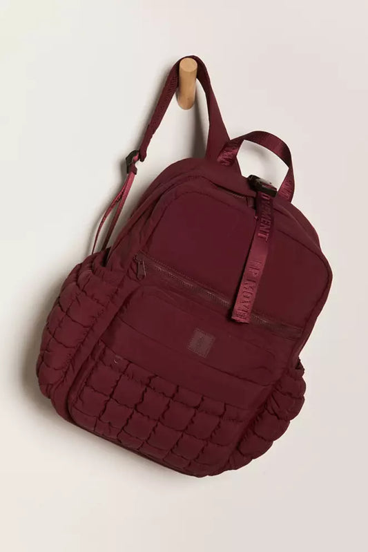 FREE PEOPLE MOVEMENT QUILTED PACK MULBERRY