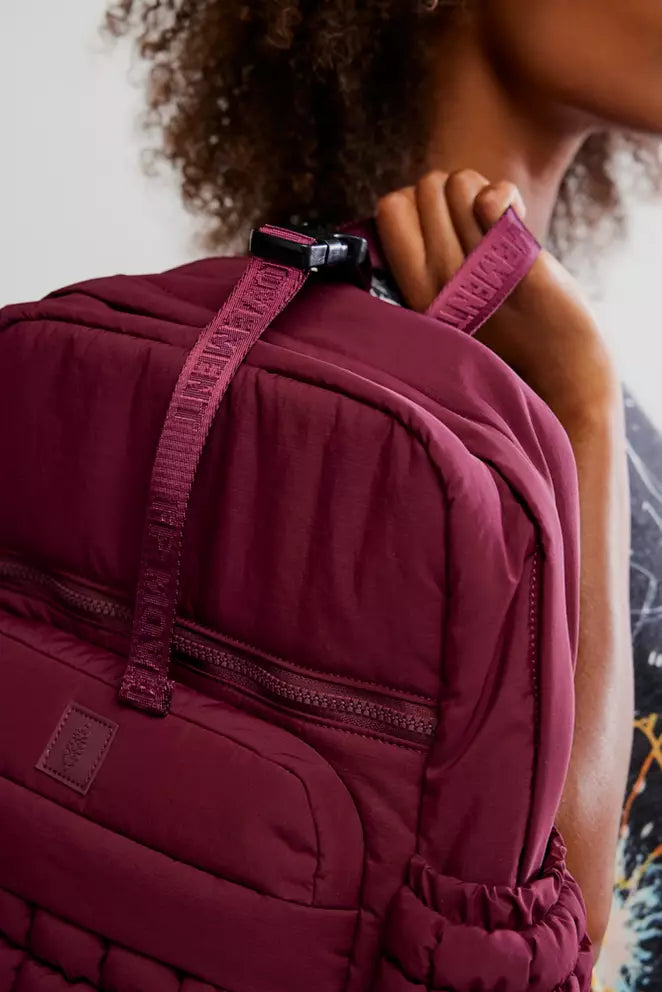 FREE PEOPLE MOVEMENT QUILTED PACK MULBERRY