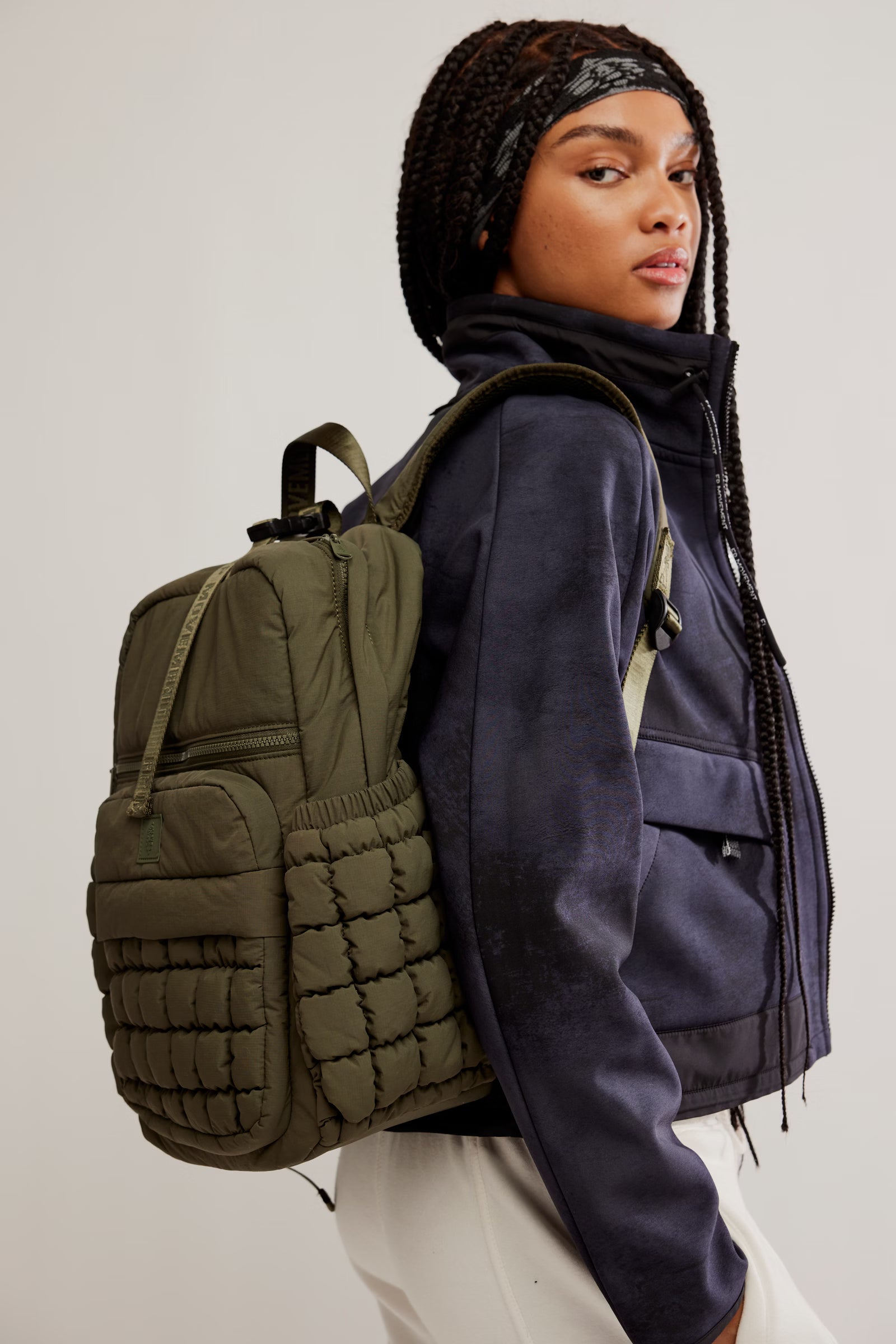 FREE PEOPLE MOVEMENT QUILTED PACK SEAGRASS