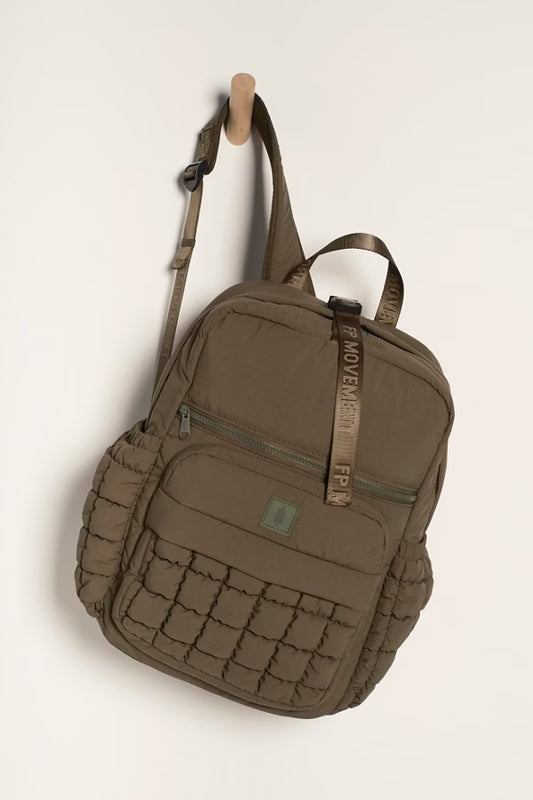 FREE PEOPLE MOVEMENT QUILTED PACK SEAGRASS