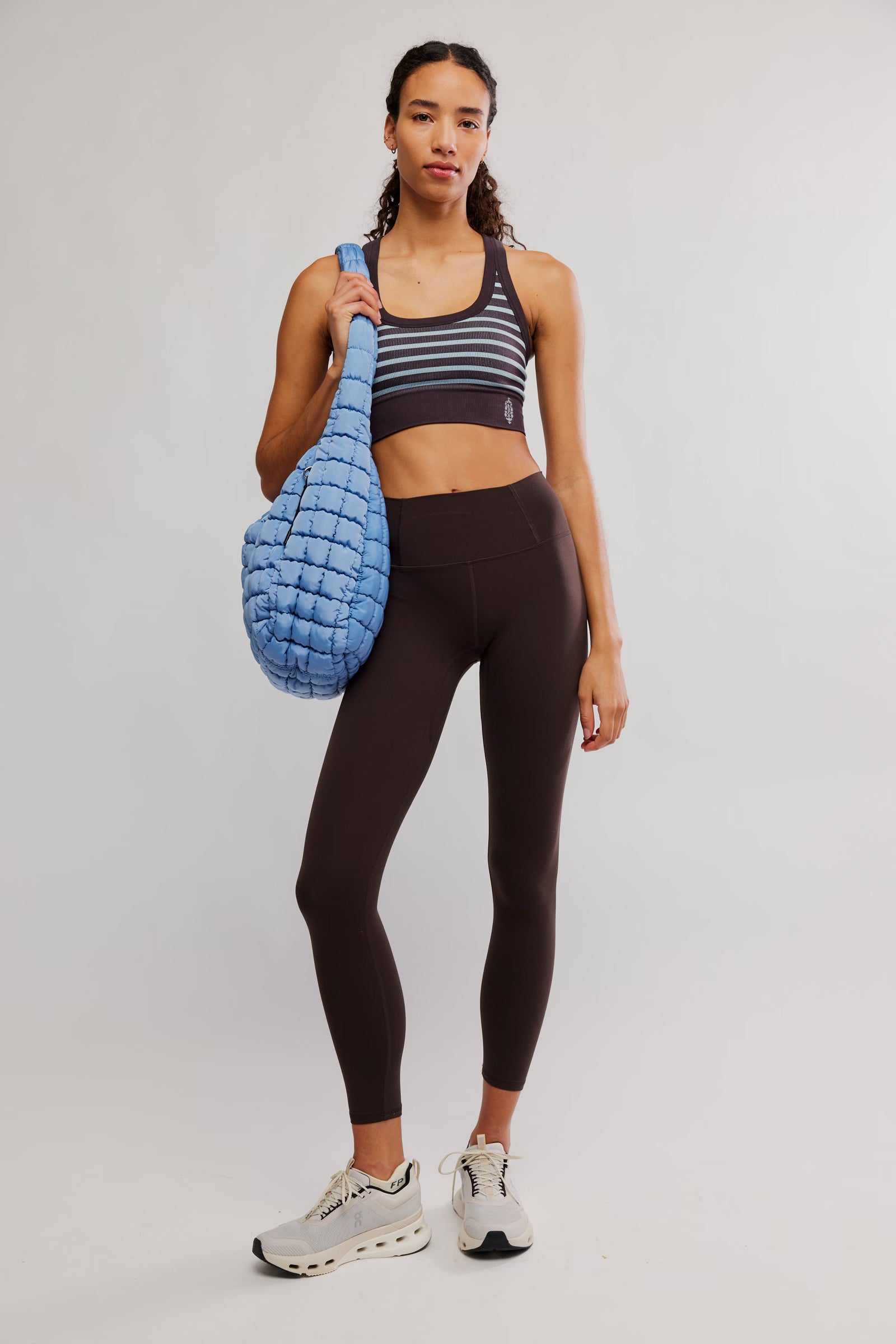 FREE PEOPLE NEVER BETTER LEGGING CHOCOLATE