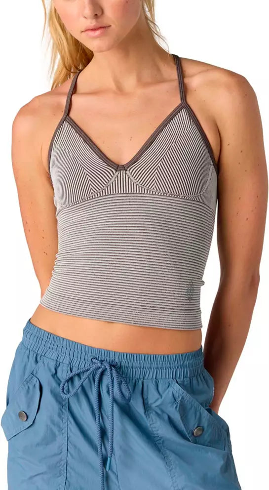 FREE PEOPLE PERFECTLY PLEATED CAMI CHOCOLATE COMBO