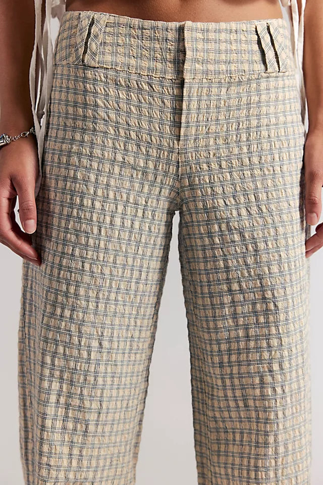 FREE PEOPLE Time Flies Low-Rise Clean Trousers 2