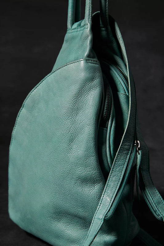 FREE PEOPLE WE THE FREE SOHO CONVERTIBLE TOTE BAG PINE