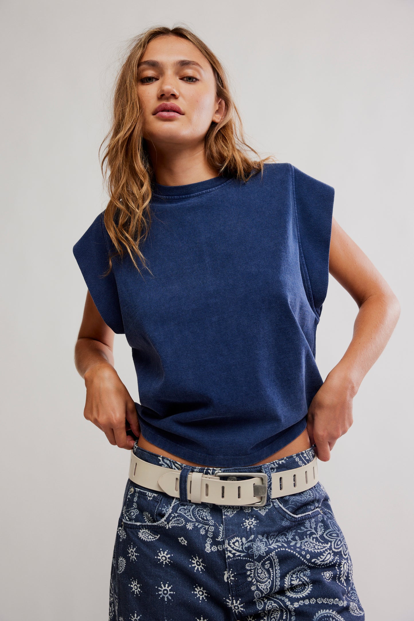 FREE PEOPLE WTF JONA BELT MINERAL