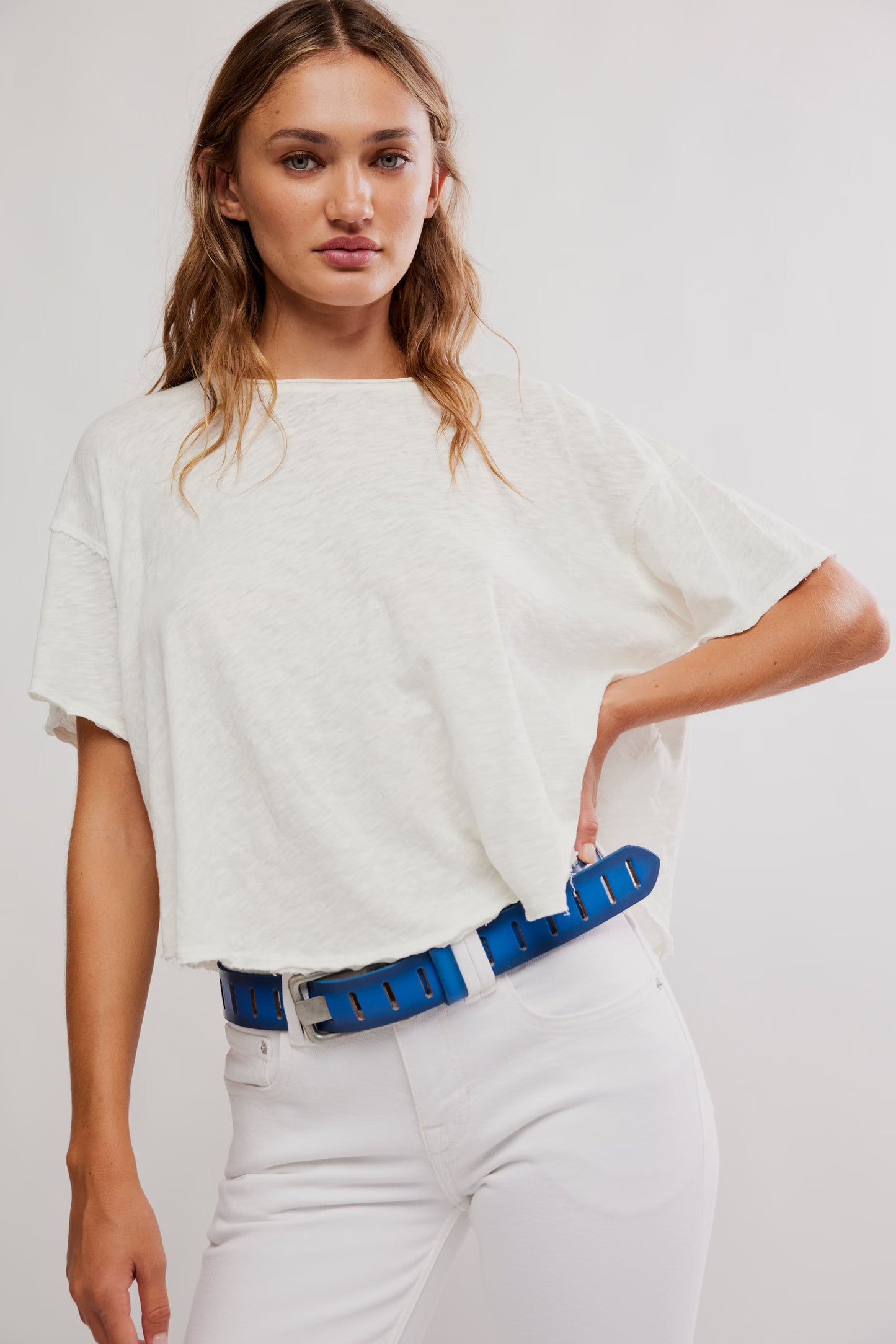 FREE PEOPLE WTF JONA BELT SAPPHIRE
