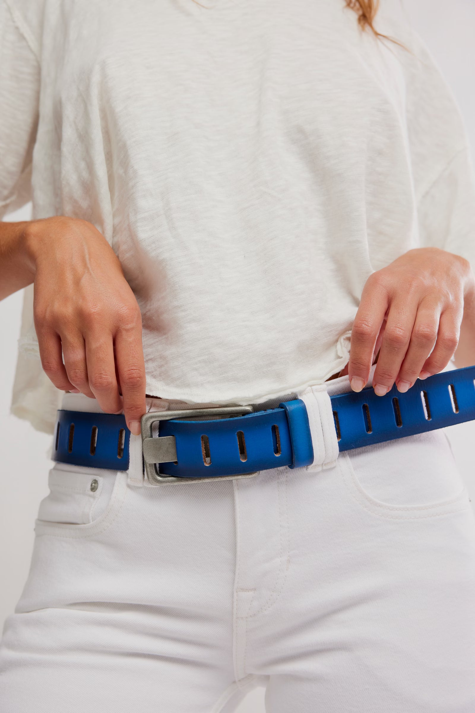 FREE PEOPLE WTF JONA BELT SAPPHIRE