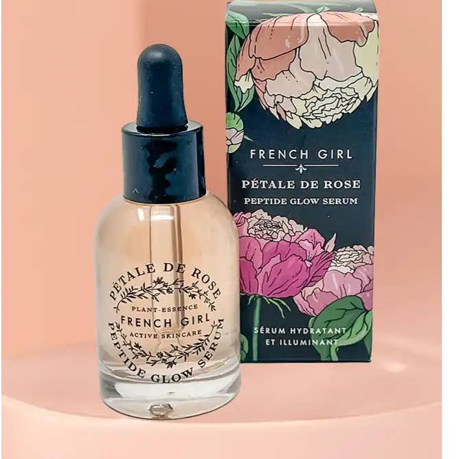 FRENCH GIRL Organic Rose Peptide Hydrating Serum Travel Size