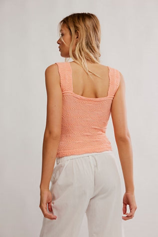 FREE PEOPLE LOVE LETTER CAMI SPRING MELON