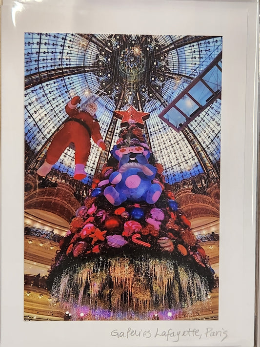 BARBSCARDS HOLIDAY: GALERIES LAFAYETTE, PARIS