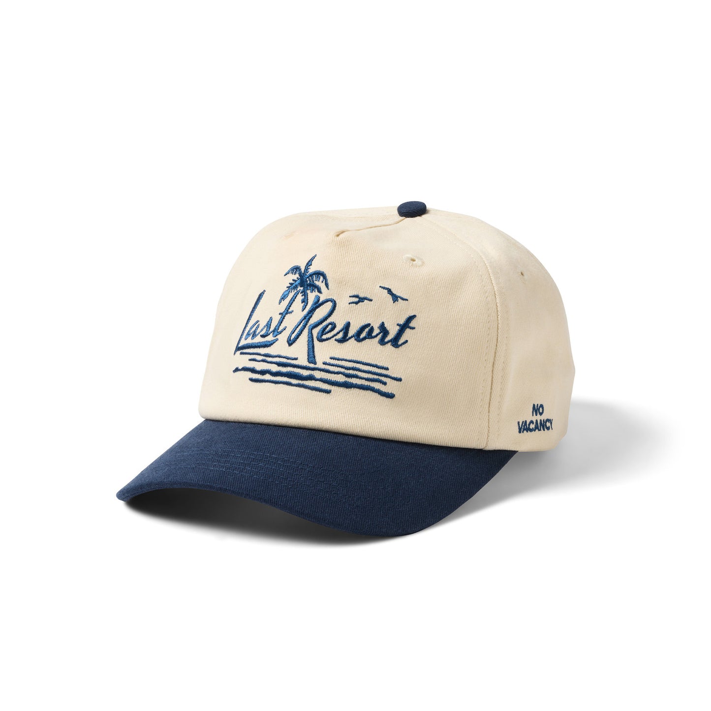 HEMLOCK HAT COMPANY Last Resort Baseball Hat Navy