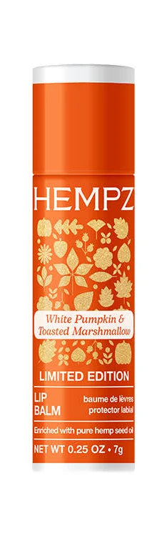 HEMPZ White Pumpkin & Toasted Marshmallow Lip Balm 1