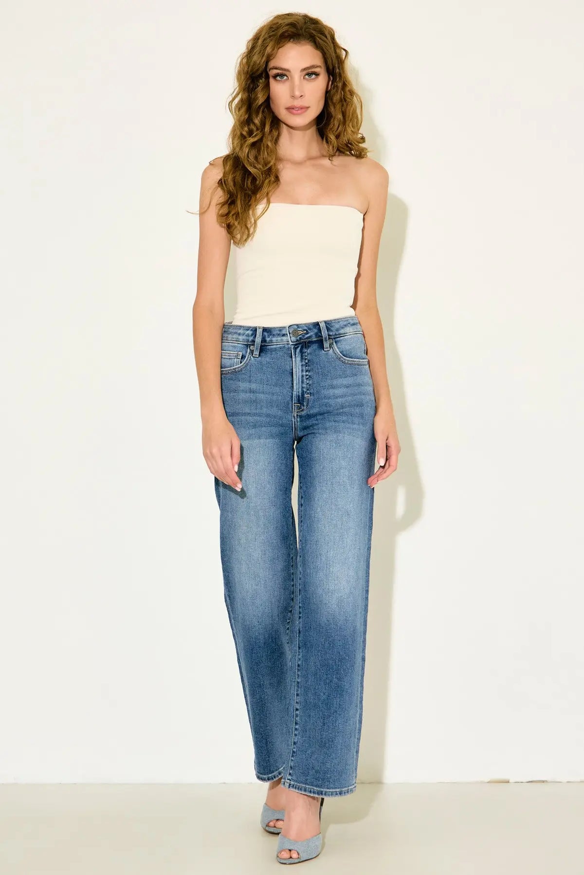 HIDDEN JEAN ELLA CLEAN STRETCH CLASSIC STRAIGHT