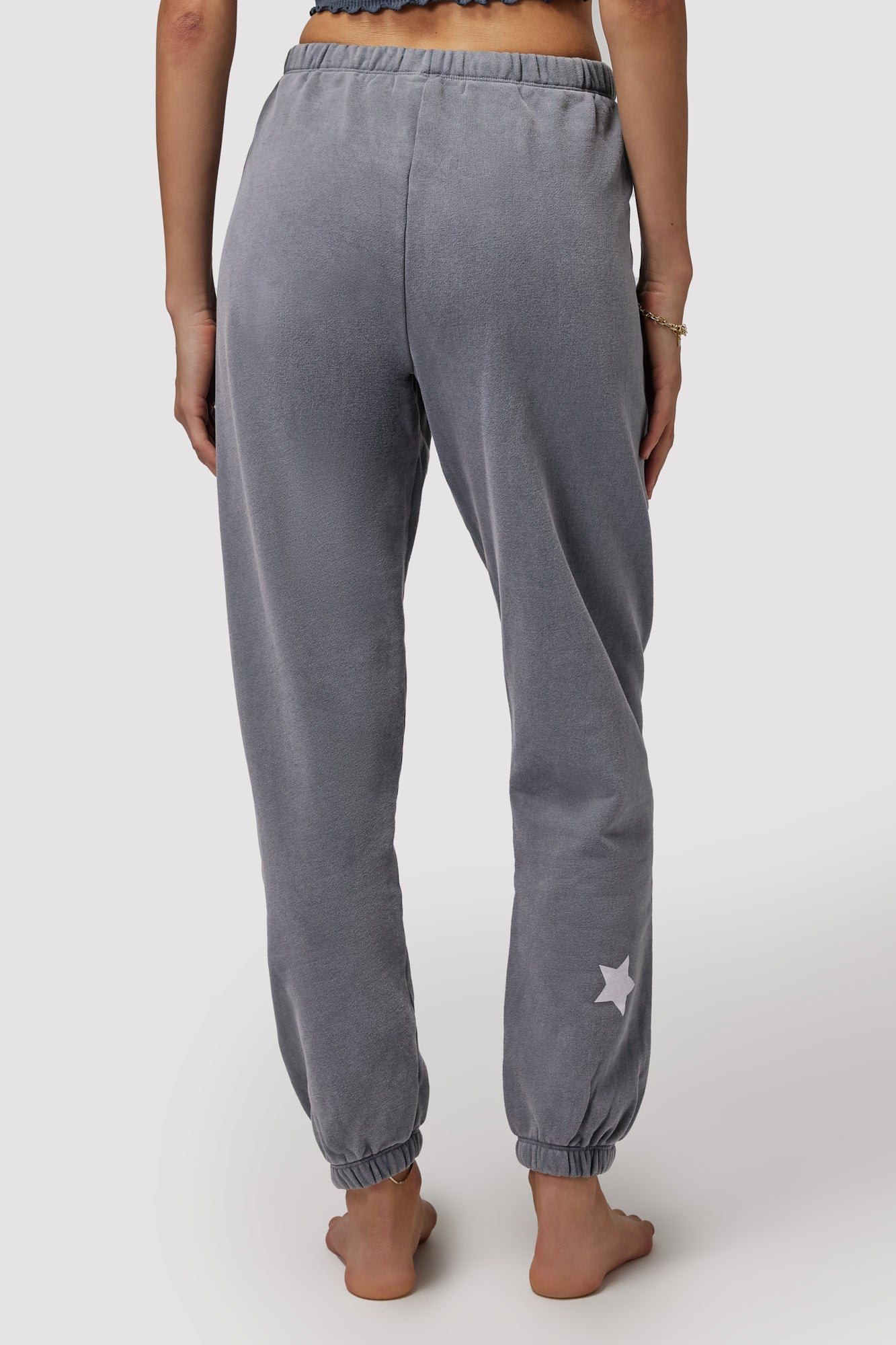 SPIRITUAL GANGSTER STAR MALIBU SWEATPANT SLATE