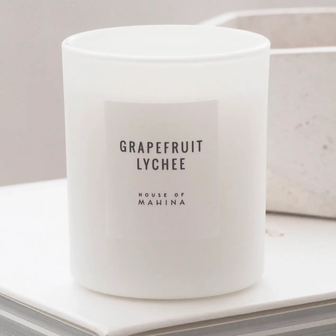 HOUSE OF MAHINA (MAKANA) GRAPEFRUIT LYCHEE CANDLE 4 OUNCE