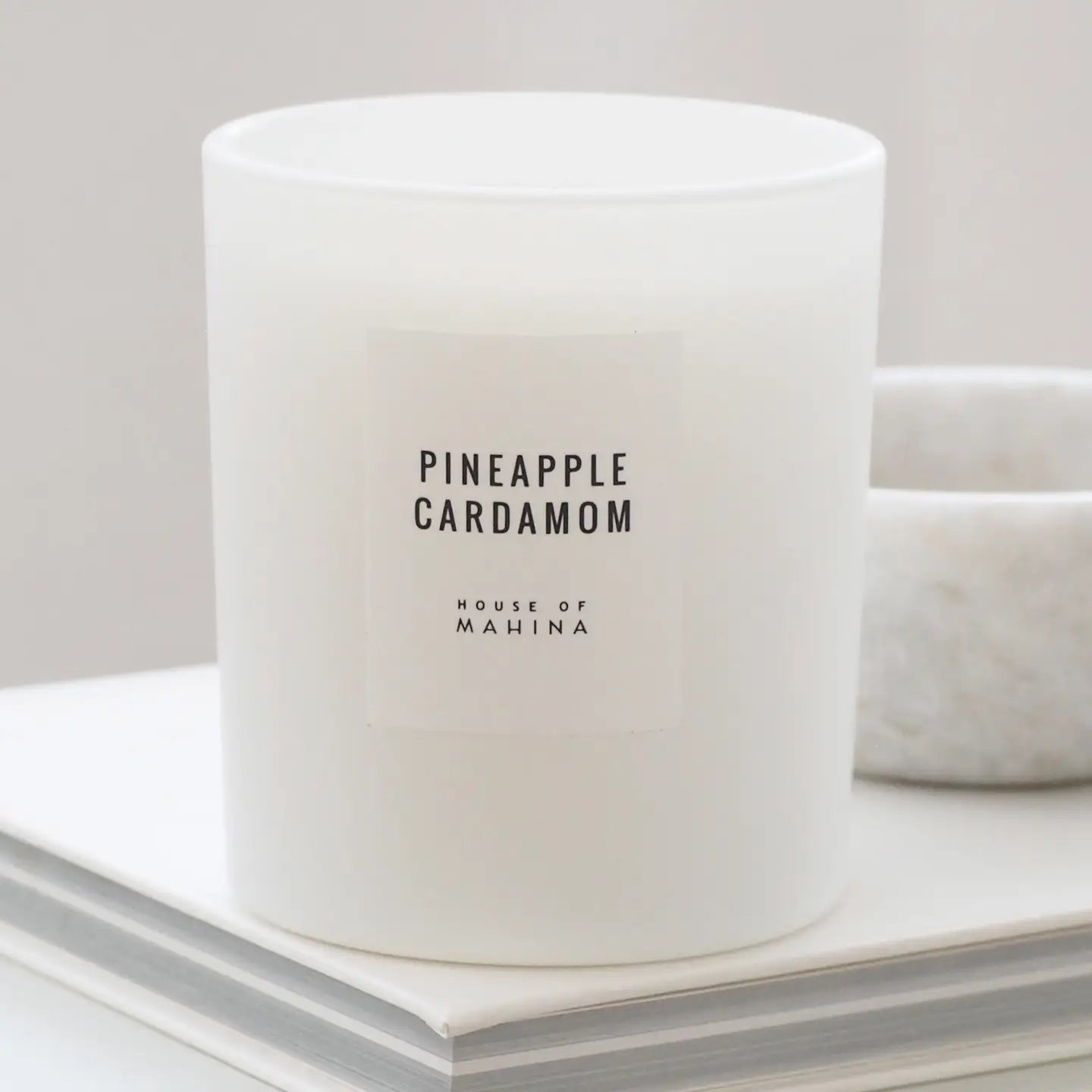 HOUSE OF MAHINA (MAKANA) PINEAPPLE CARDAMOM CANDLE 12 OUNCE MAKANA