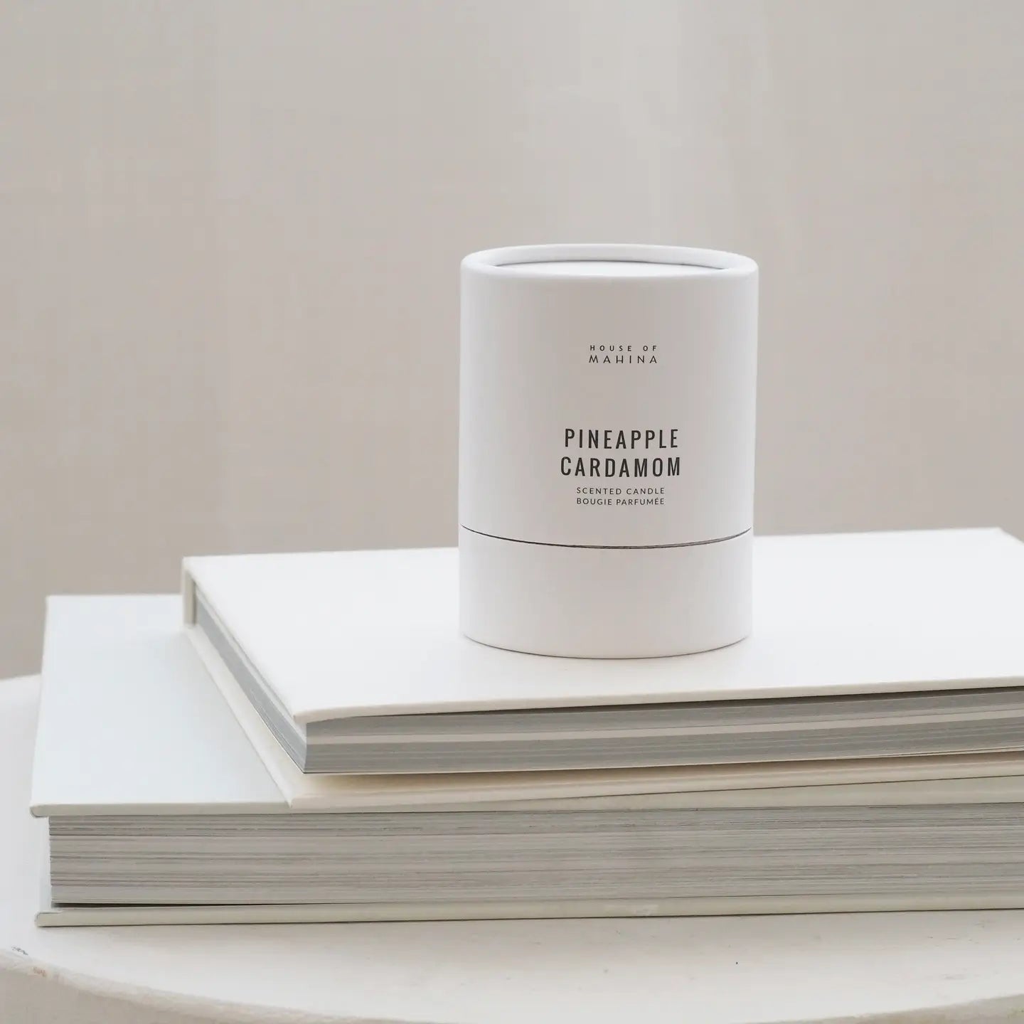 HOUSE OF MAHINA (MAKANA) PINEAPPLE CARDAMOM  CANDLE 4 OUNCE