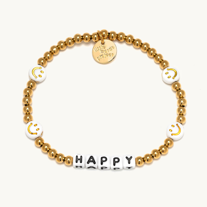 LITTLE WORDS PROJECT GOLD FILLED BRACELETS