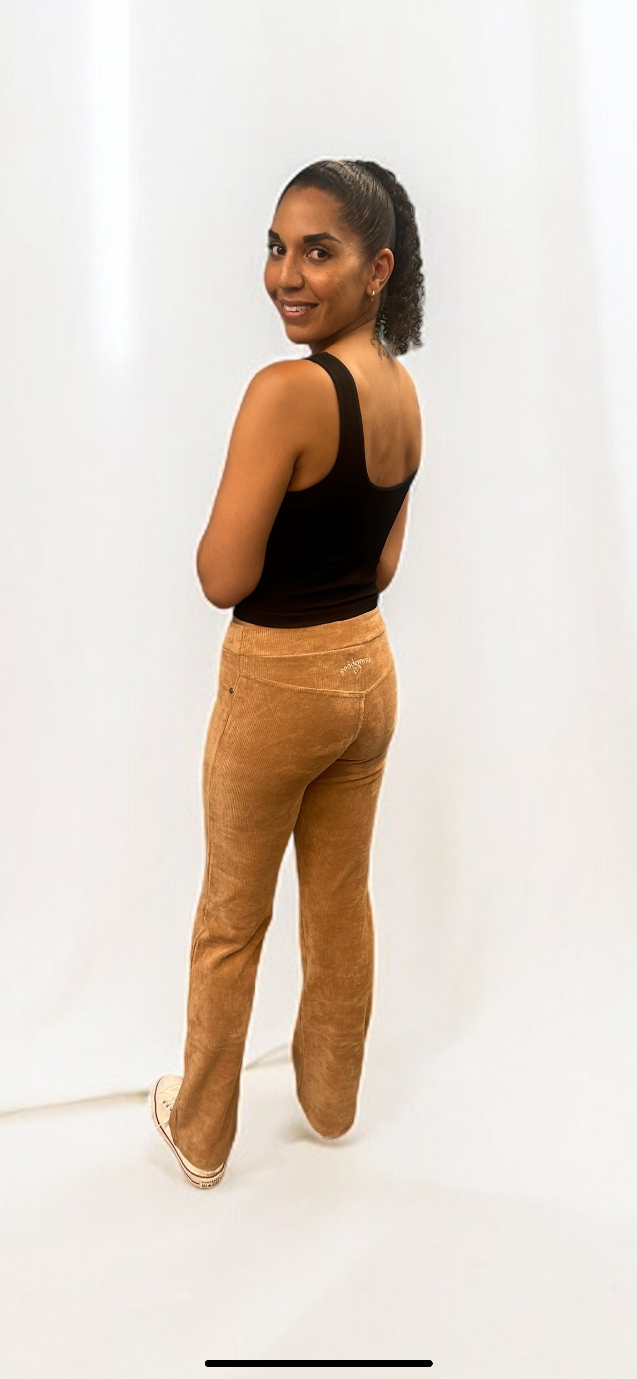 GODDESSWEAR LOWRISE FLARE 1235 CORDUROY PANT CLASSIC LITE COLLECTION