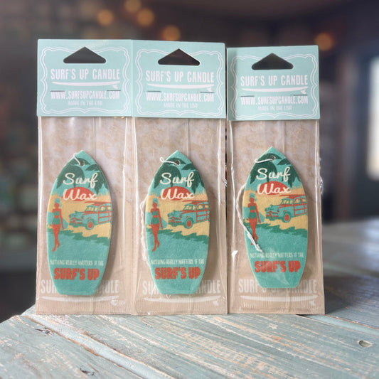 SURFS UP VINTAGE SURF WAX AIR FRESHENER