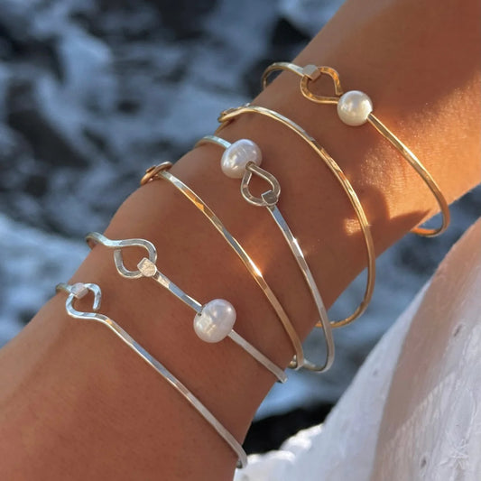 In Situ Avalon Bracelet 14k Gold Fill with Pearl