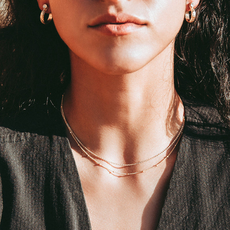 In Situ Azalea Necklace 14K GF