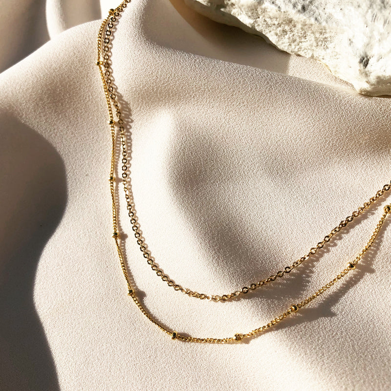 In Situ Azalea Necklace 14K GF