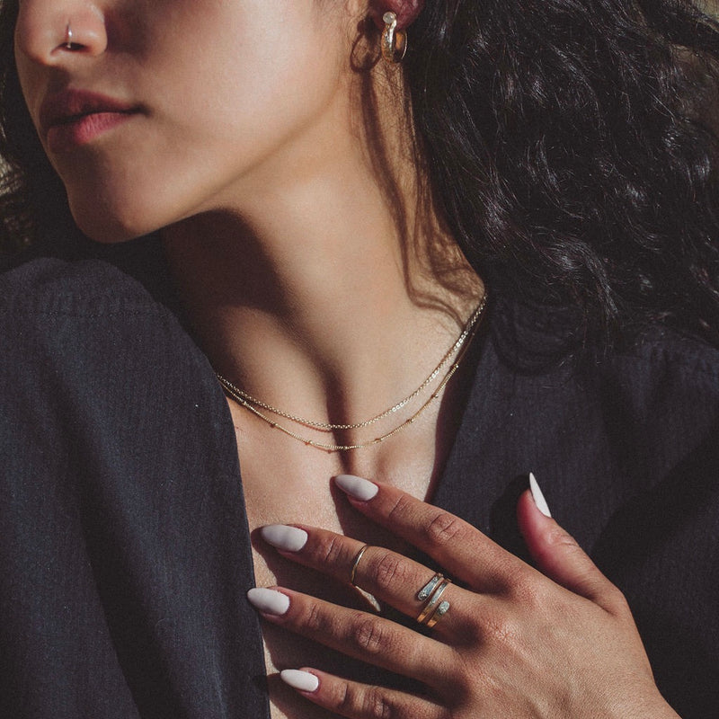 In Situ Azalea Necklace 14K GF
