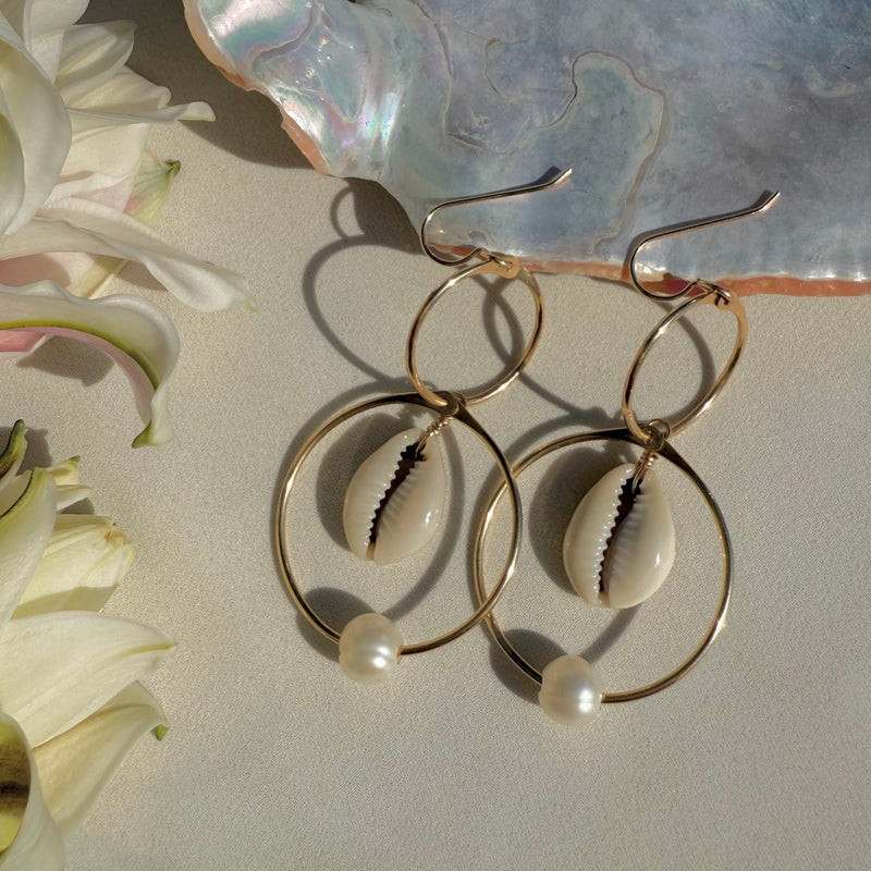 In Situ Azores Earrings 14K Gold Fill