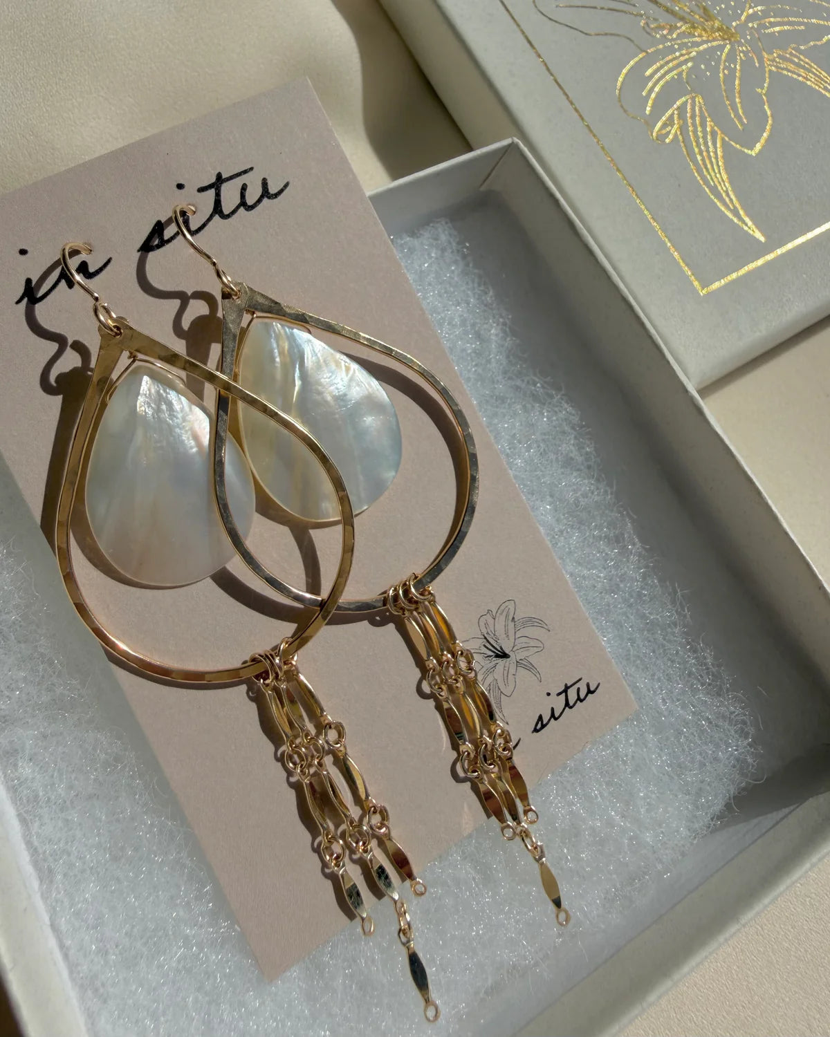 In Situ Ibiza Earrings 14K Gold Fill 