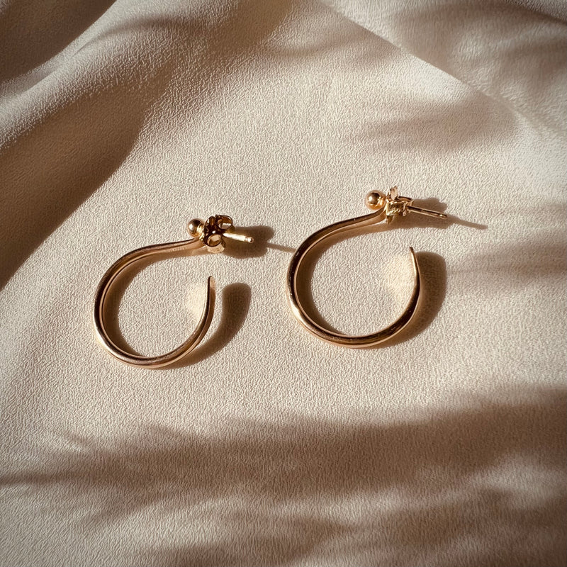 In Situ Kvika Hoops 14K gf