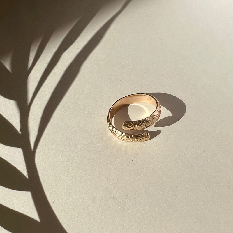 In Situ Neptune Ring 14K Gold Fill
