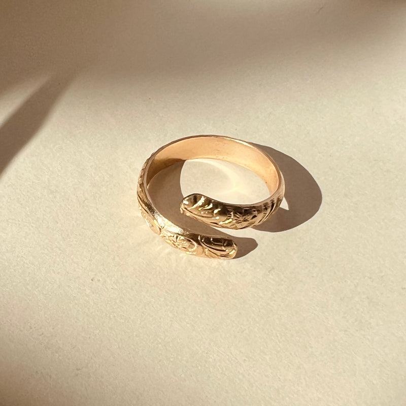 In Situ Neptune Ring 14K Gold Fill