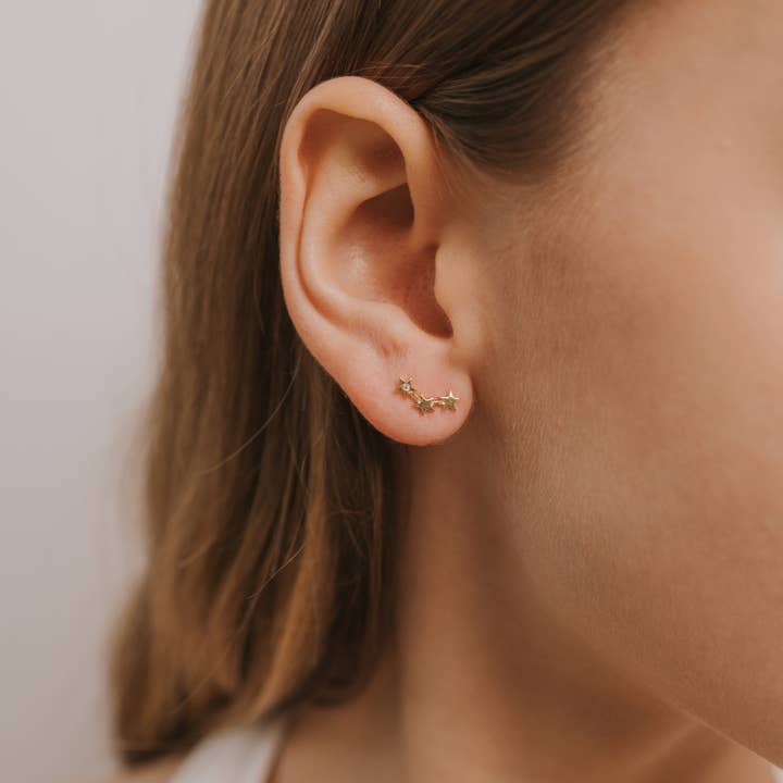 JAXKELLY Complements-Star & Constellation Gold Earrings