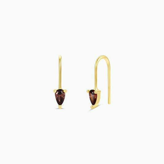 JAXKELLY Dewdrop Mini Threader-Coffee CZ