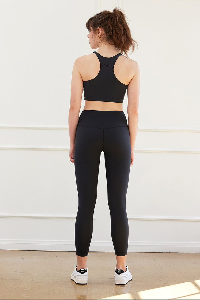 CREAM YOGA JENN 7/8 LEGGING BLACK