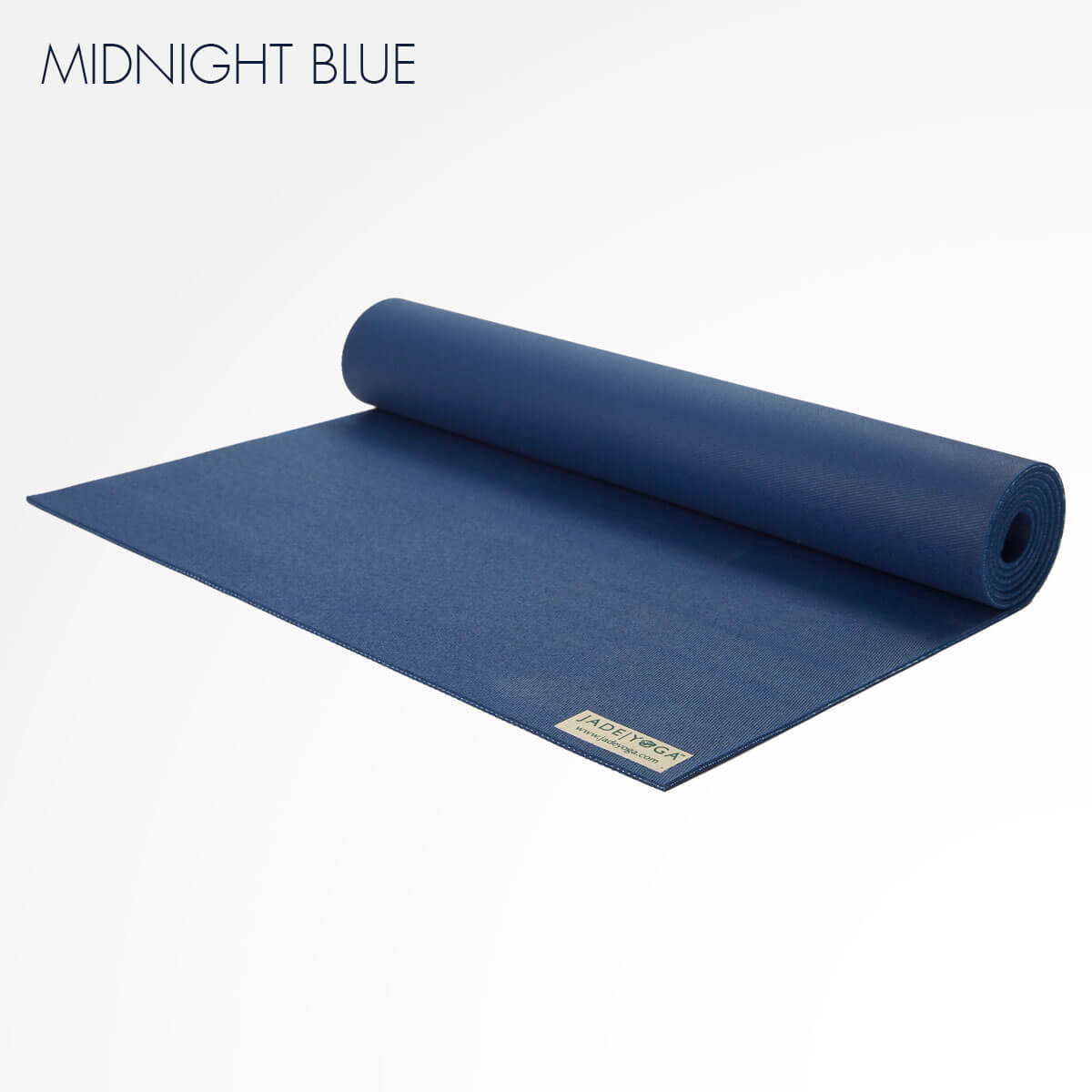 JADE HARMONY YOGA MAT 68" BEST GRIP NO SLIP MIDNIGHT