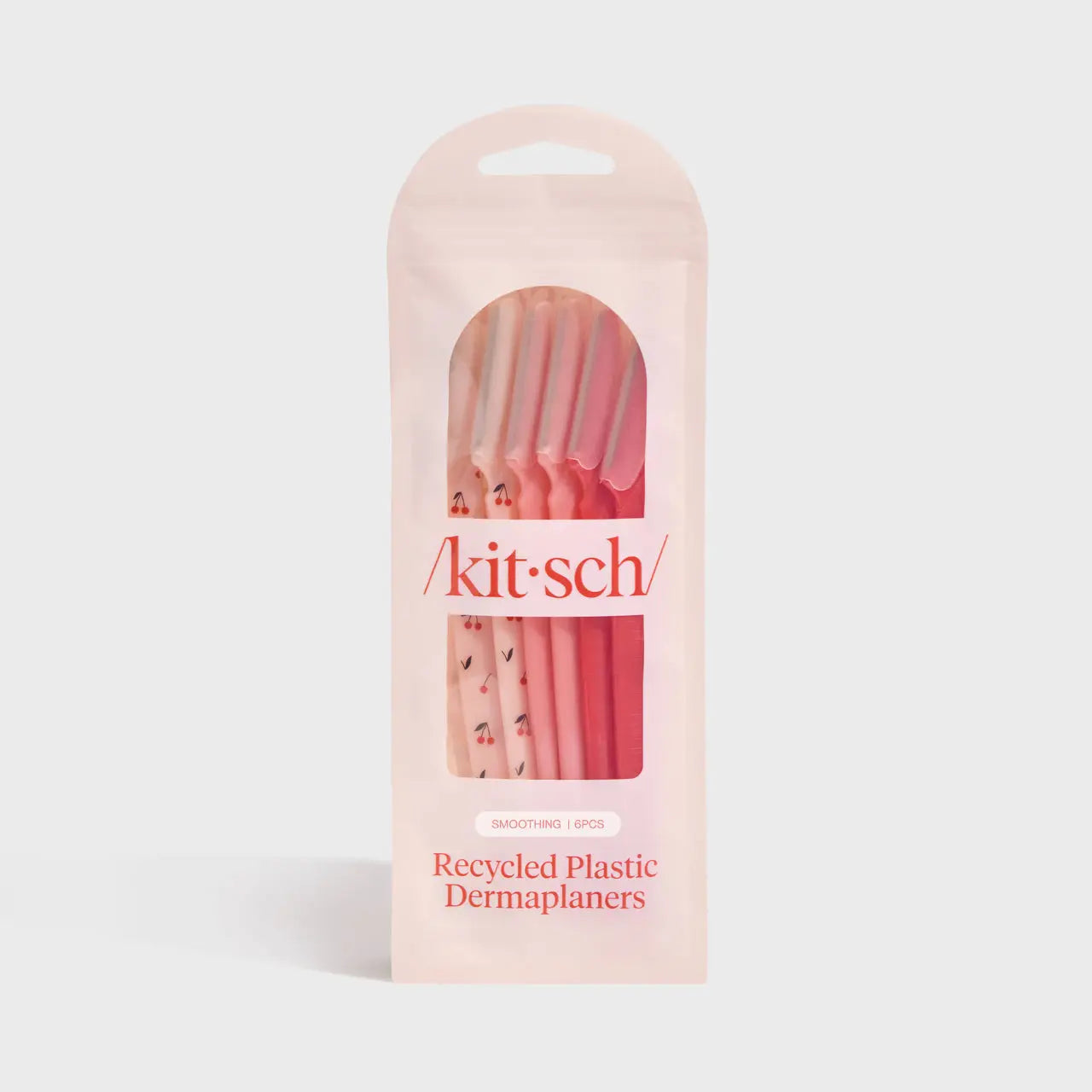KITSCH ECO-FRIENDLY DERMAPLANER BLADE 6 PACK CHERRY BLOSSOM