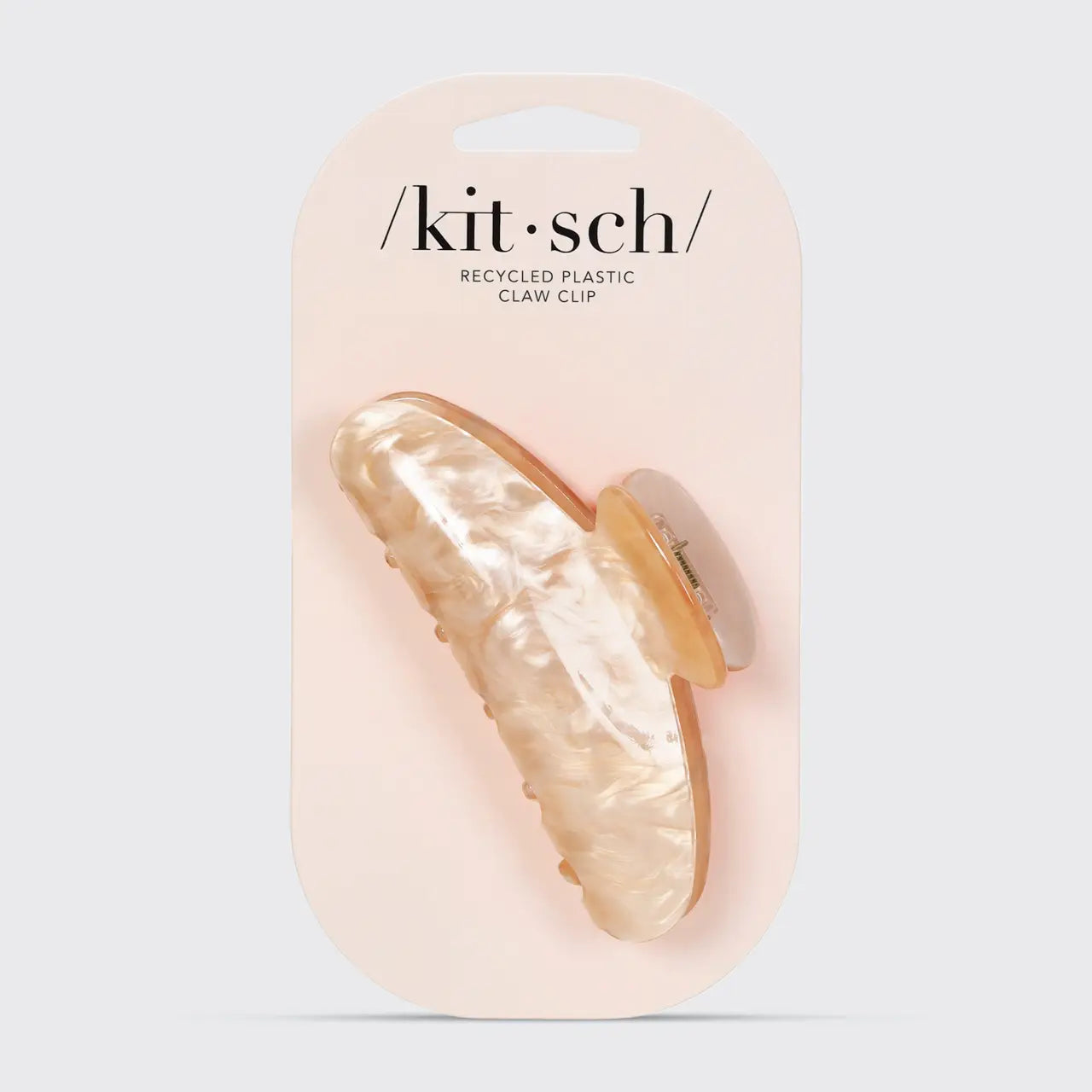 KITSCH ECO-FRIENDLY MARBLE CLAW CLIP- BLONDE