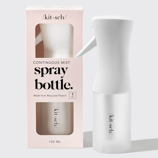 KITSCH RECYCLED PLASTIC CONTINUOUS SPRAY BOTTLE- WHITE