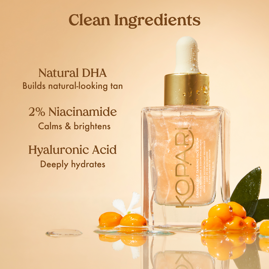 KOPARI GRADUAL SELF TANNING FACE SERUM 