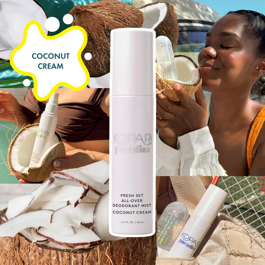KOPARI Paradiso Fresh Set All-Over Deodorant Mist Coconut Cream