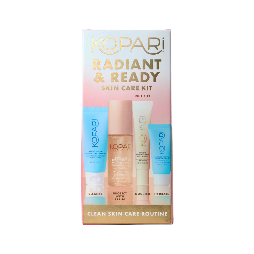 KOPARI Radiant & Ready Skincare Kit New!