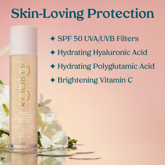 KOPARI Sunglaze Sheer Setting Mist SPF 50