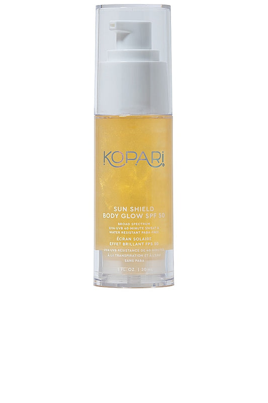 KOPARI SUN SHIELD BODY GLOW GEL SPF 50 ORIGINAL GOLD TRAVEL SIZE