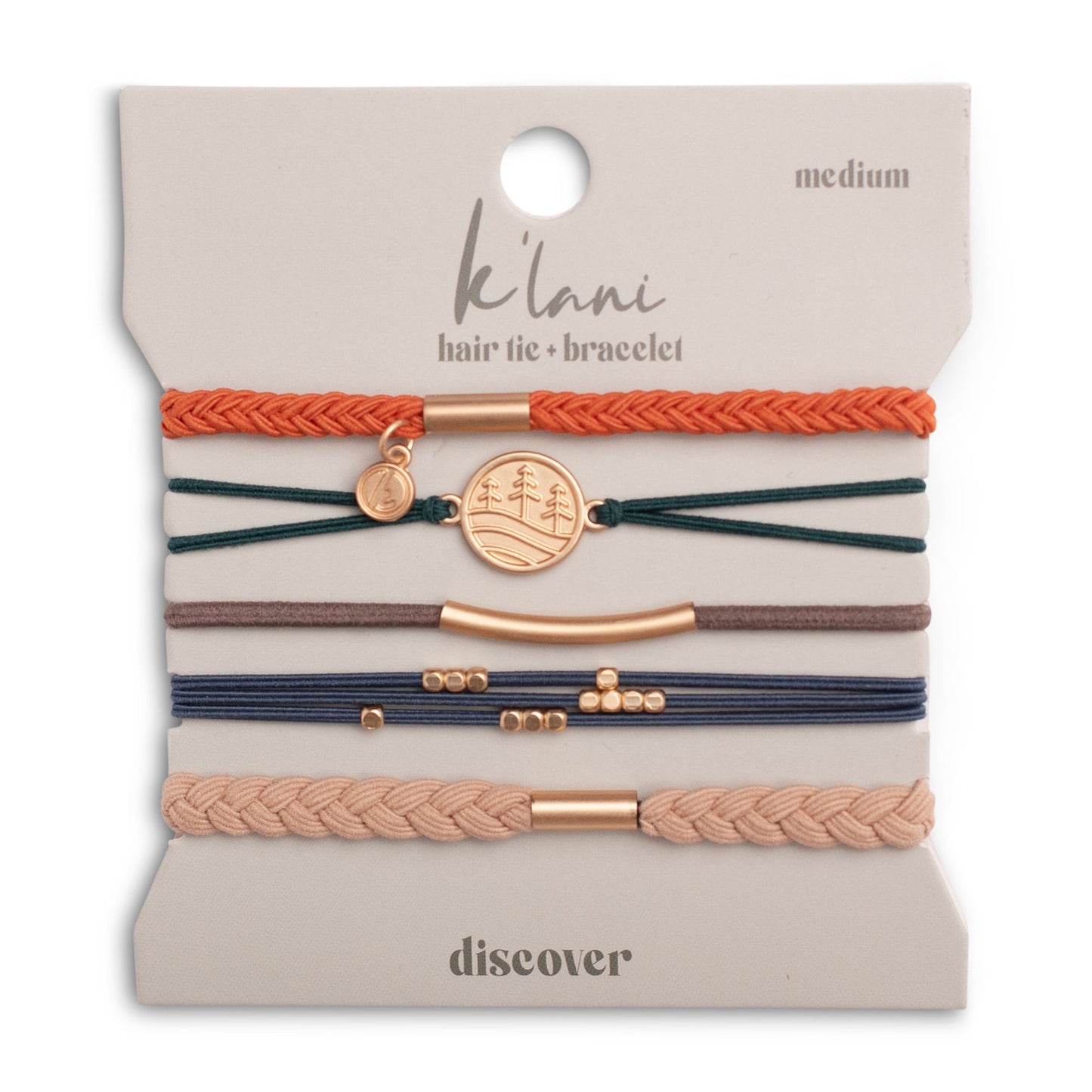 K'LANI HAIR TIE BRACELETS DISCOVER
