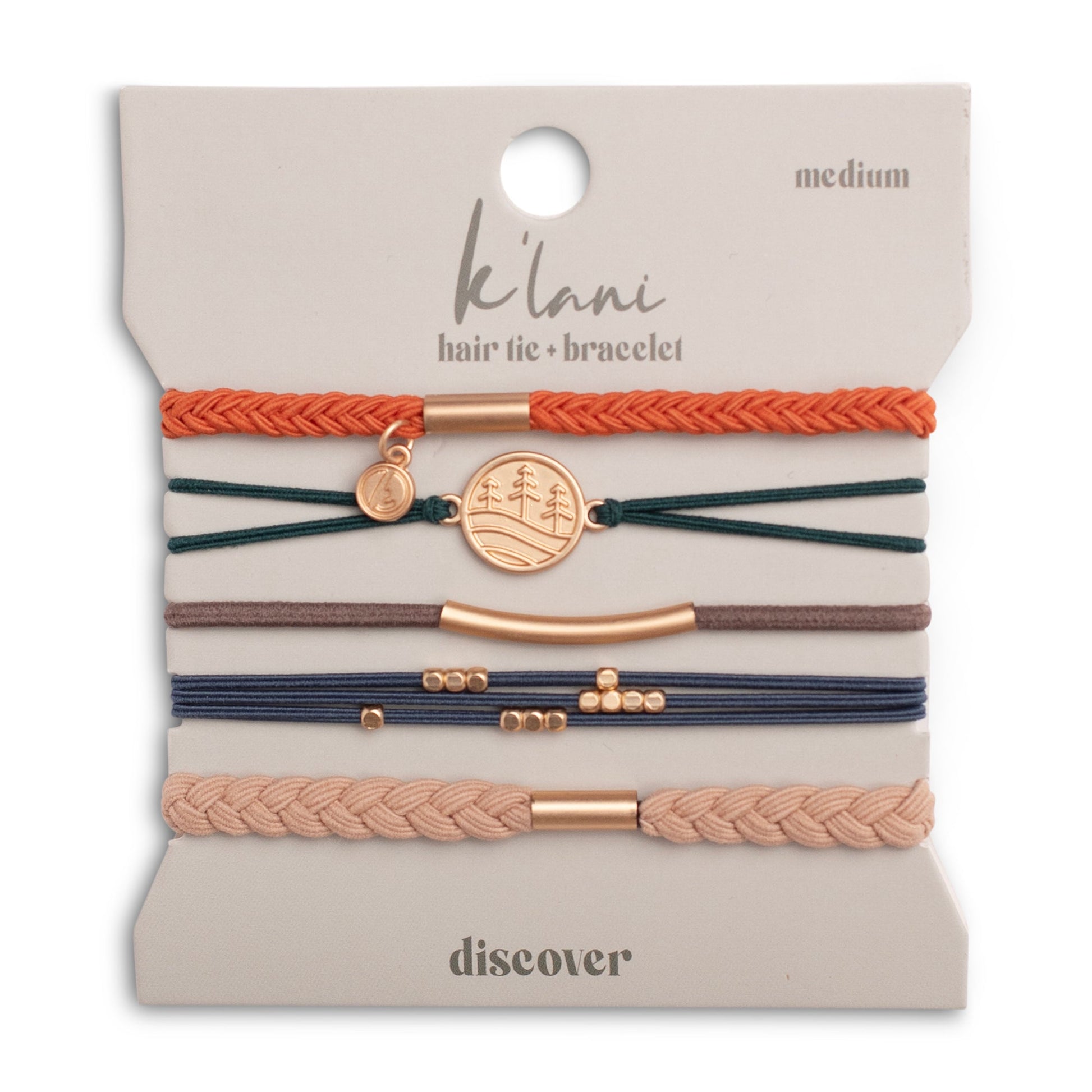 K'LANI HAIR TIE BRACELETS DISCOVER